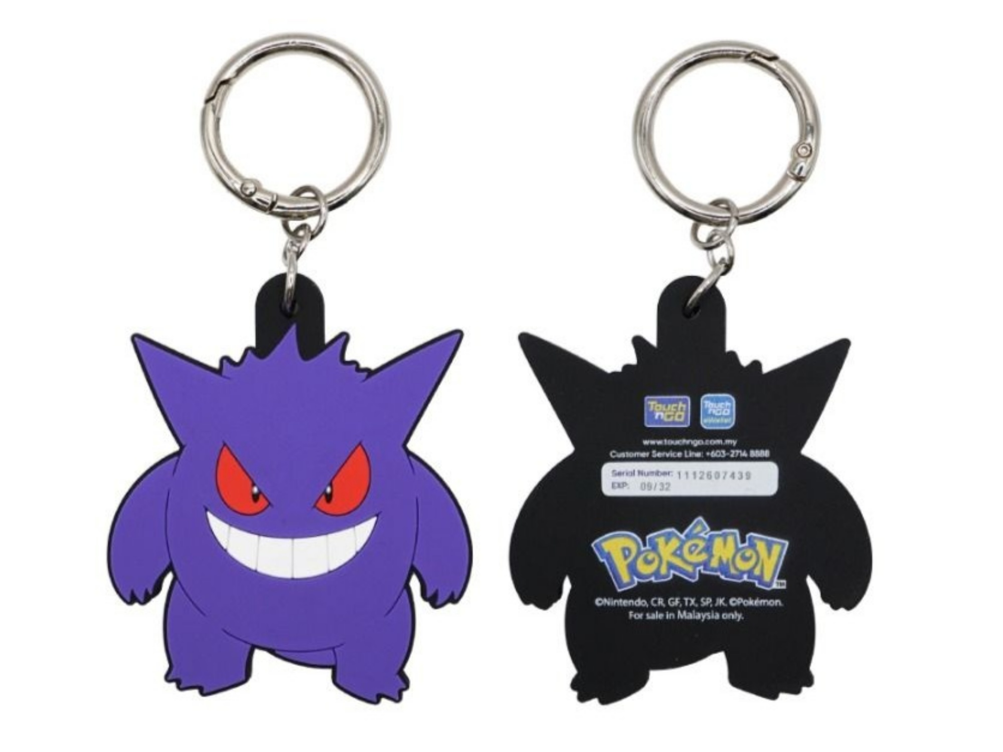 Touch 'n Go Pokémon charm
