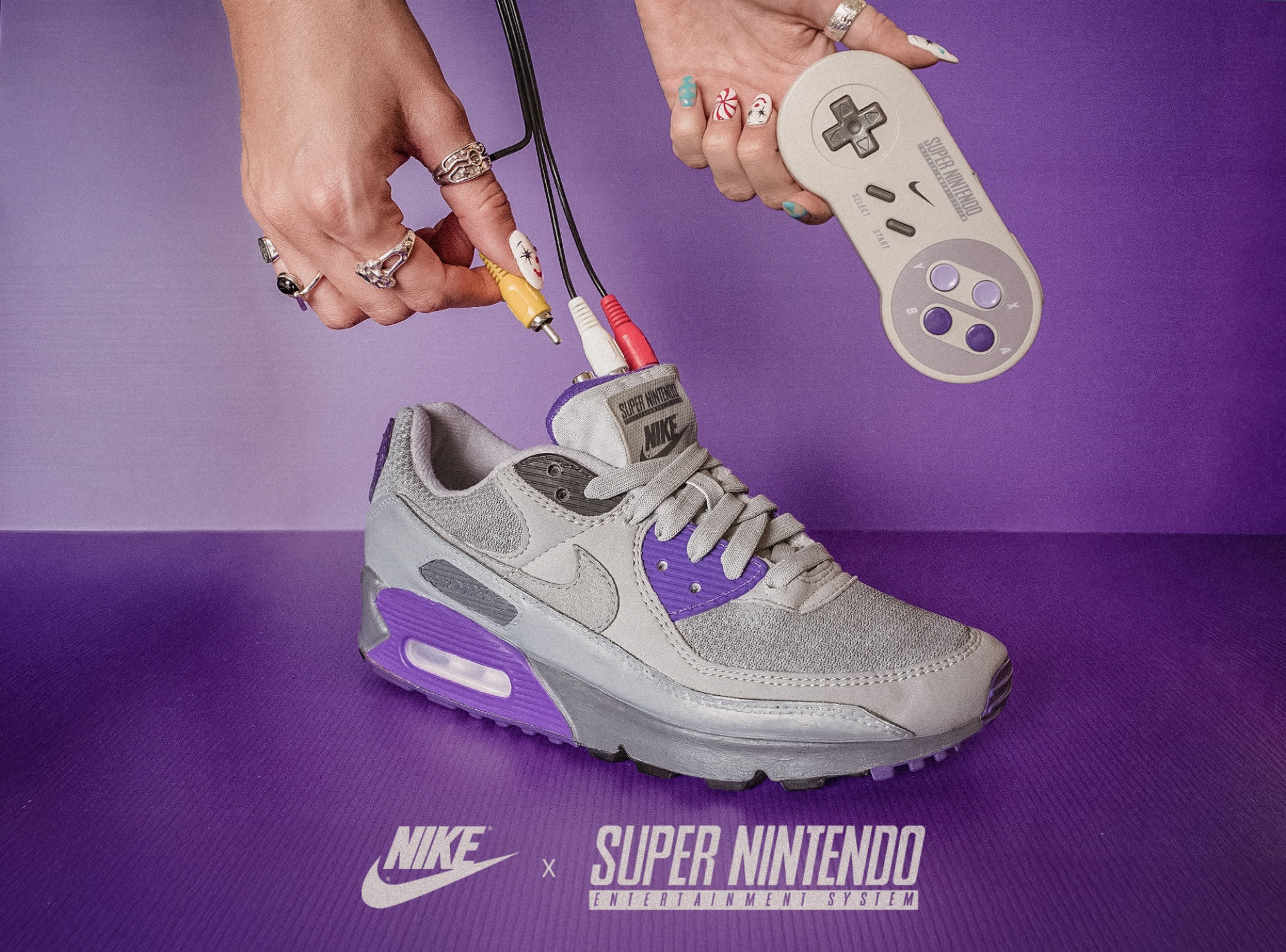 AIR SNES Nike Nintendo passion project