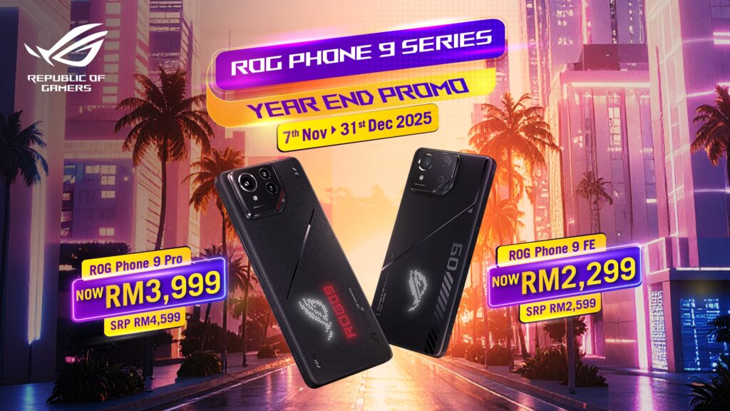 ASUS ROG Phone 9 series year end promo