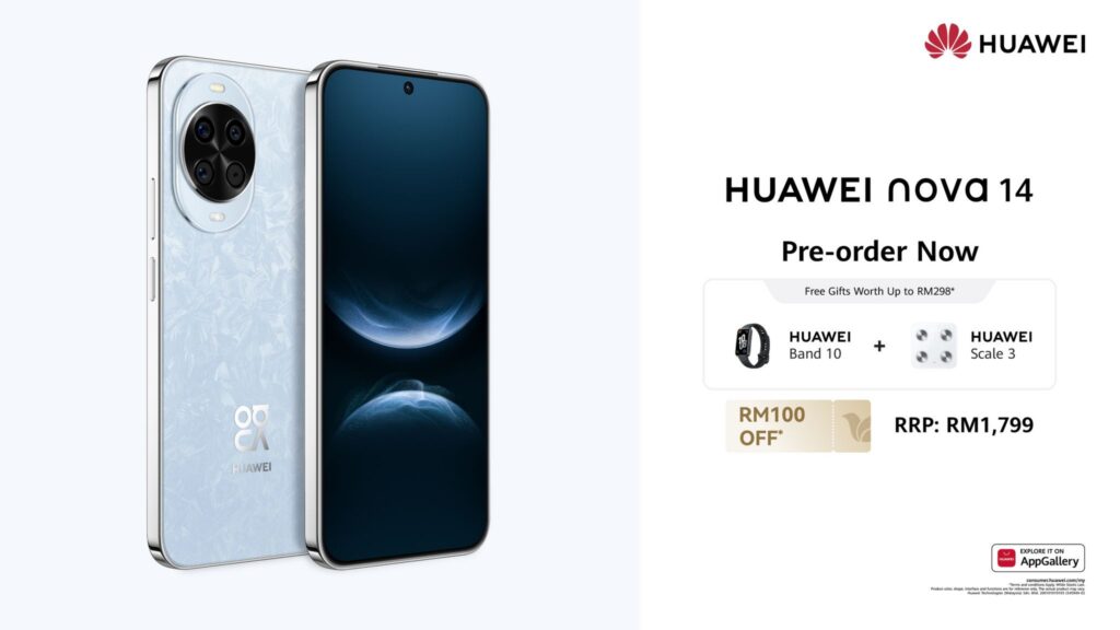 Huawei Nova 14 Series pre-order malaysia