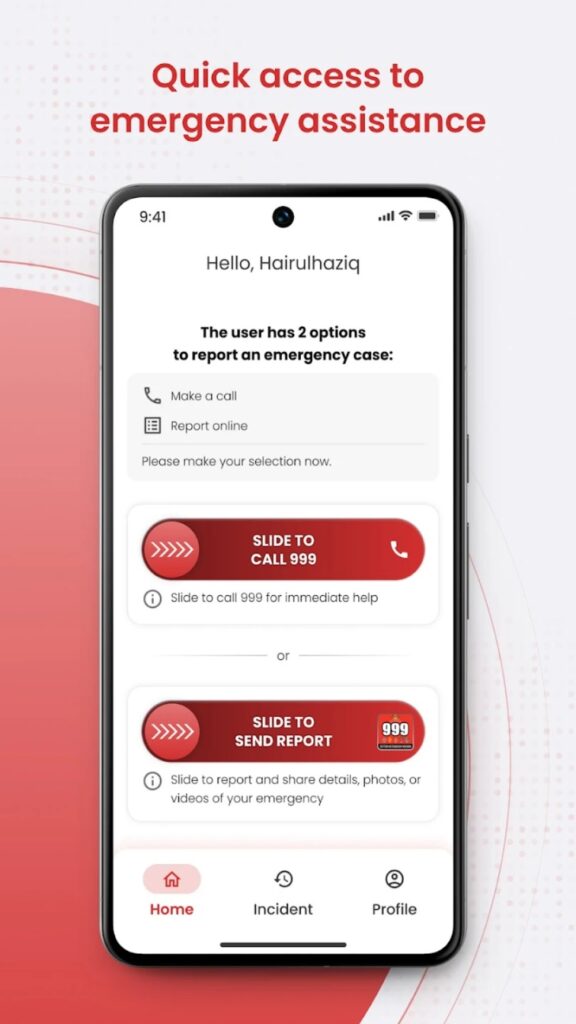 NG MERS 999 Saveme 999 app