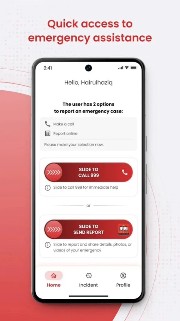 NG MERS 999 Saveme 999 app