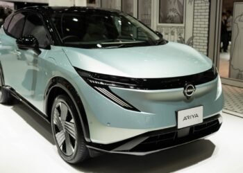 Facelift Nissan Ariya at JMS