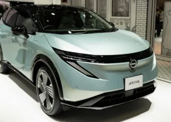 Facelift Nissan Ariya at JMS