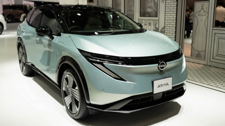 Facelift Nissan Ariya at JMS