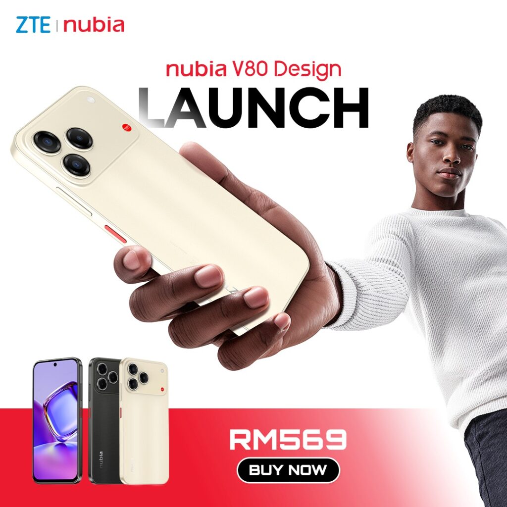 Nubia V80 Design Launches In Malaysia