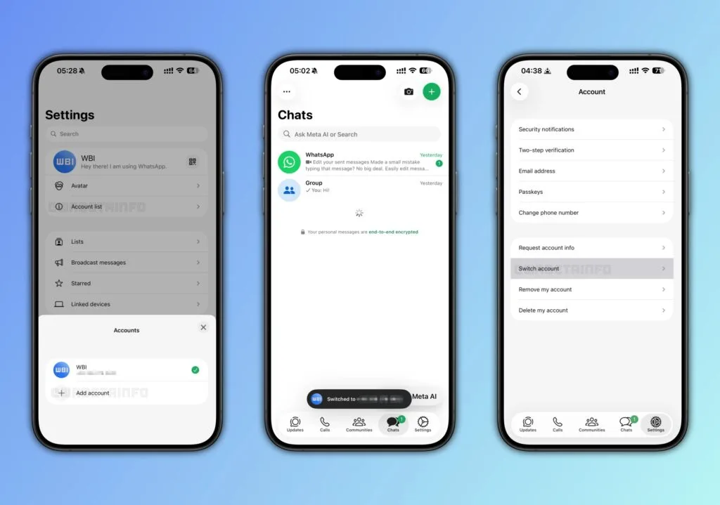 WhatsApp To Roll Out iOS Multi-Account Support