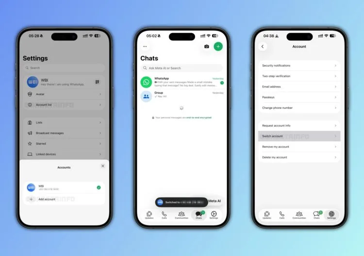 WhatsApp To Roll Out iOS Multi-Account Support
