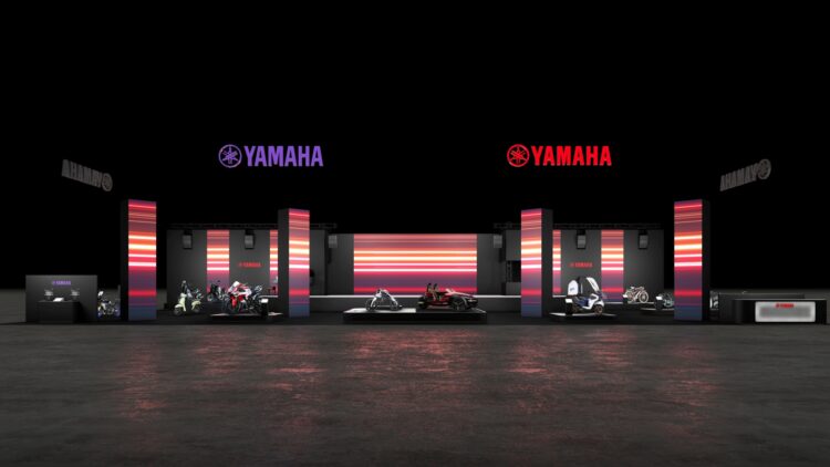 Yamaha models at JMS