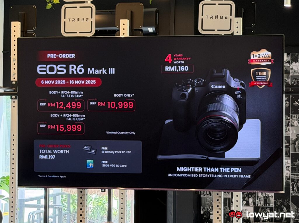 canon eos r6 mk iii launch malaysia