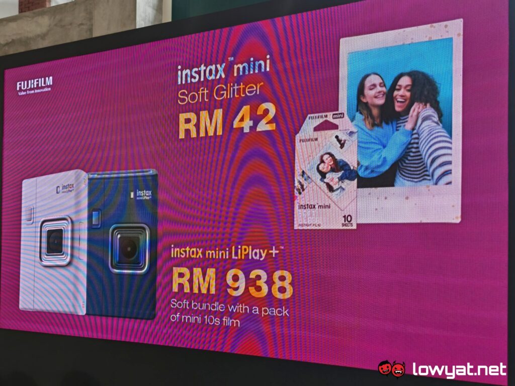 Fujifilm instax mini LiPlay+ pricing