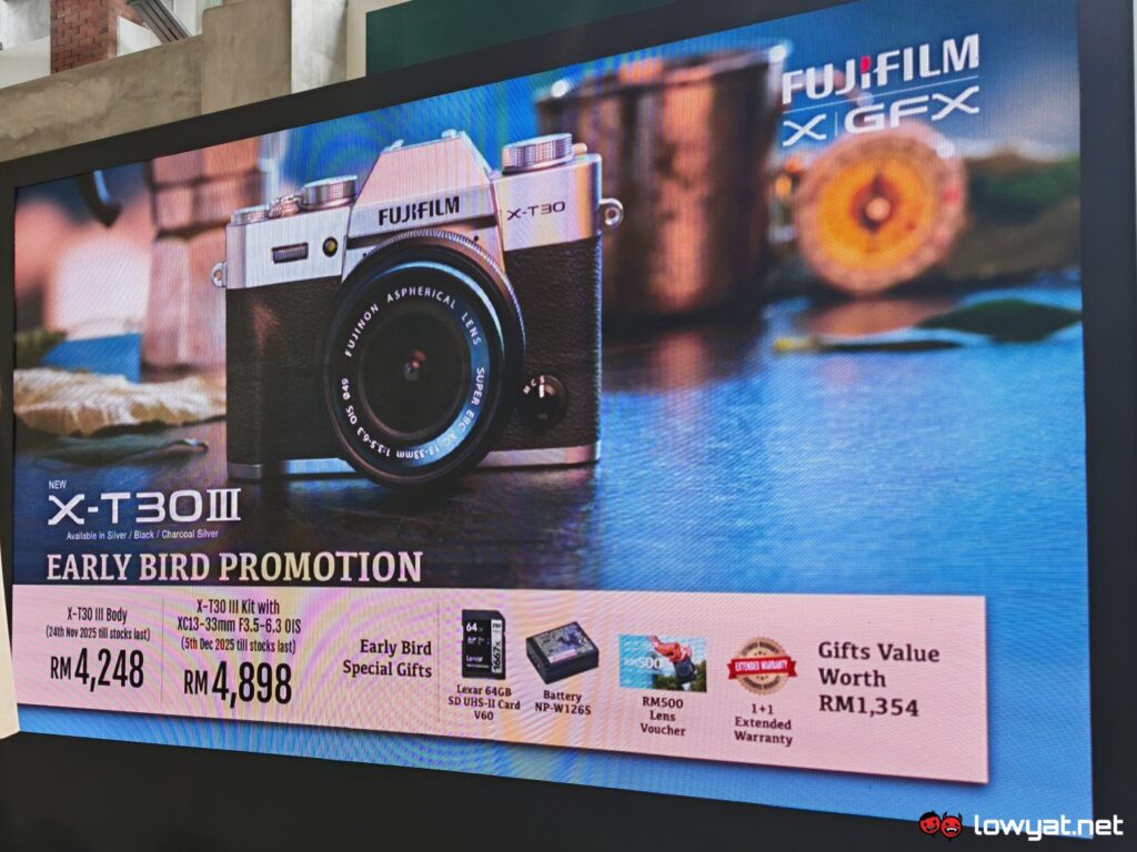 Fujifilm X-T30III pricing