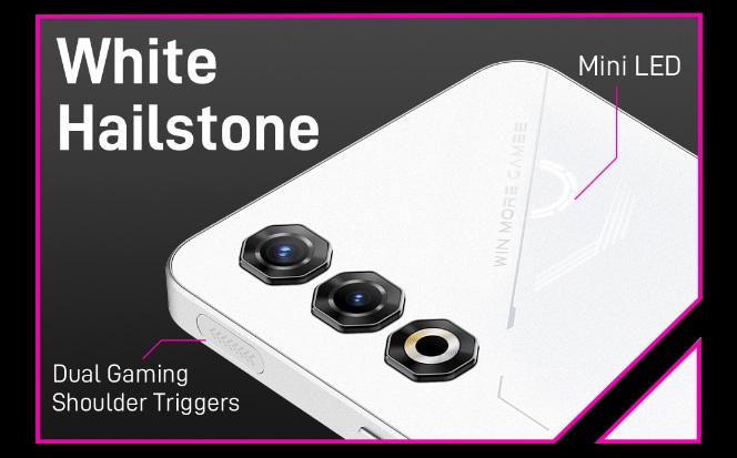 nubia Neo 3 GT White Hailstone Limited Edition