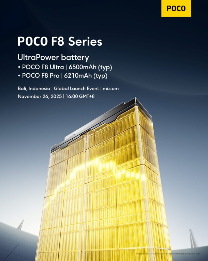 POCO F8 series teaser