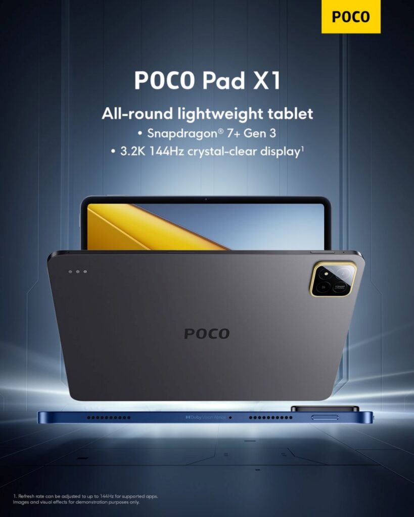 POCO Pad X1 teaser