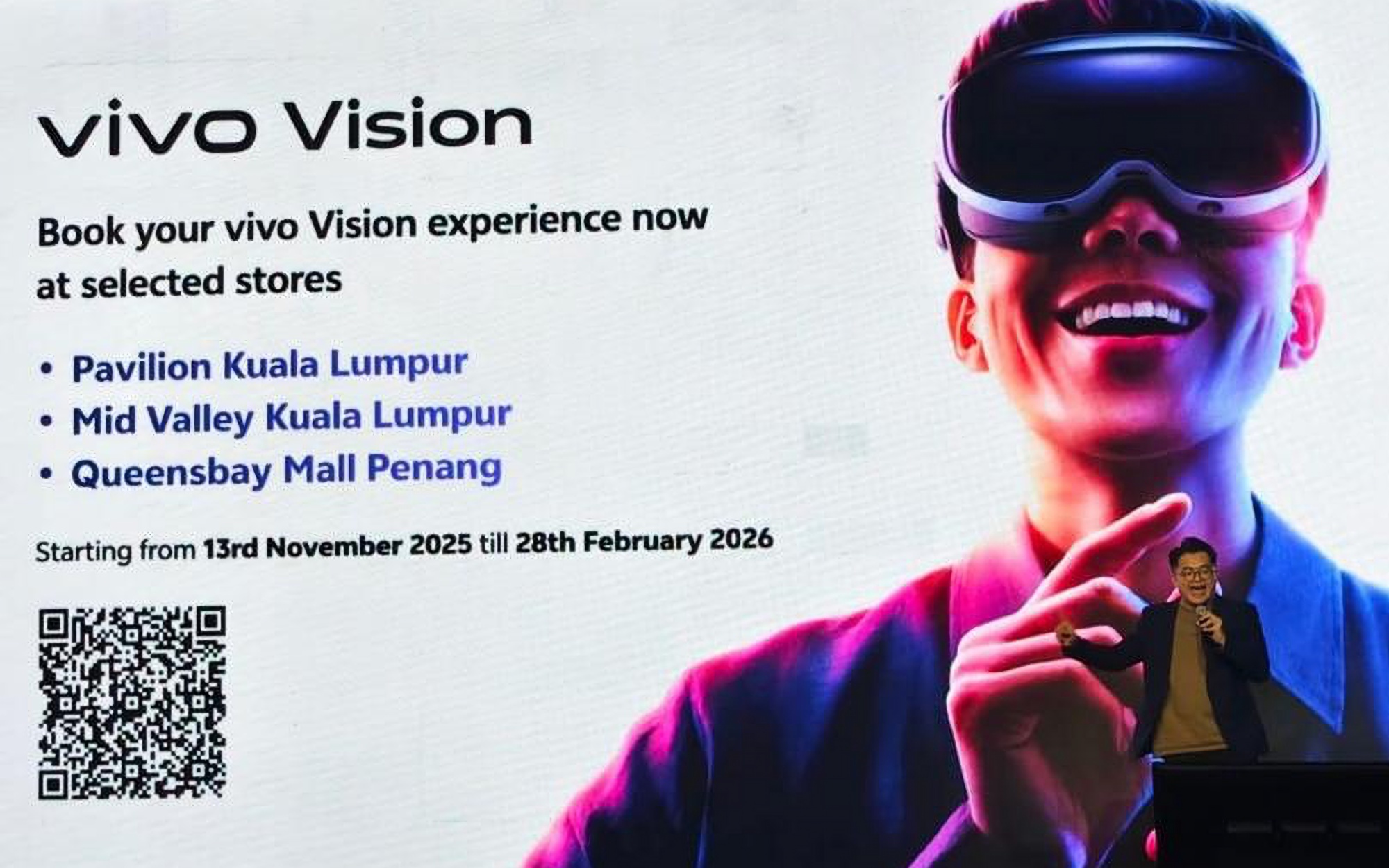 vivo's Vision MR Headset Now Available For Demonstration In Malaysia 3 vivo vision preview malaysia
