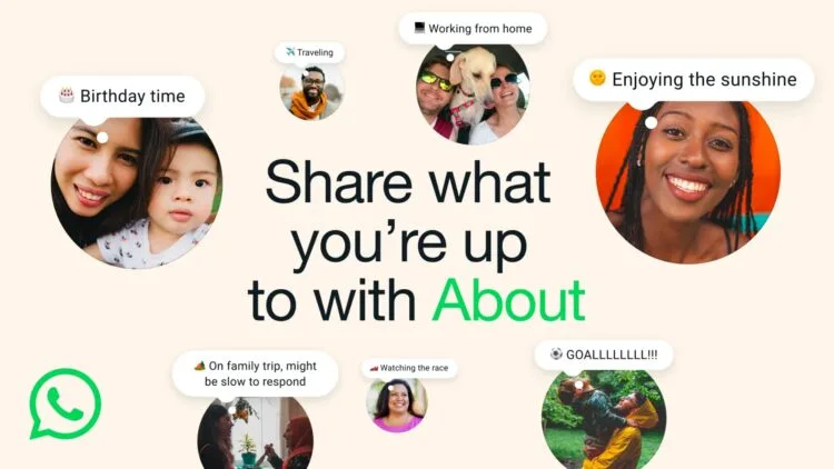 whatsapp reintroduce About feature