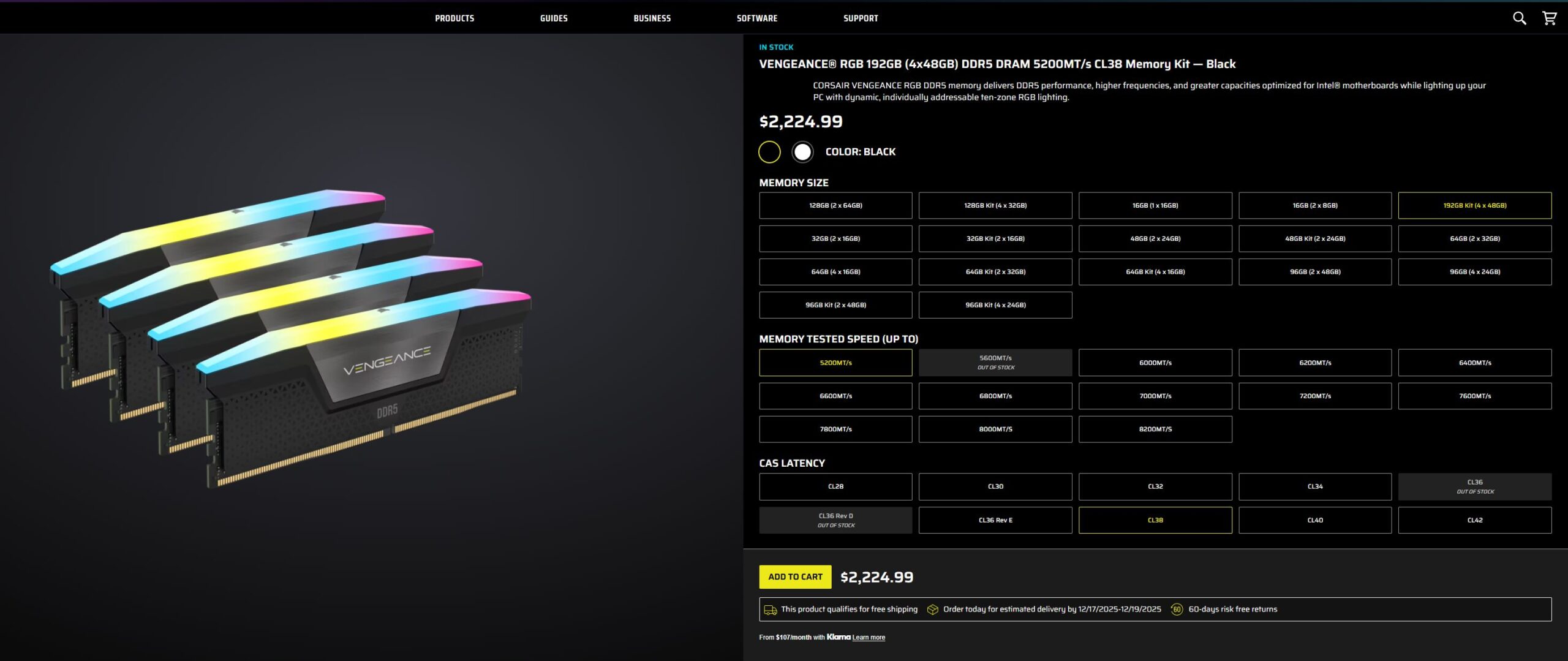 Corsair-192GB-DDR5-Price-December-2025-1