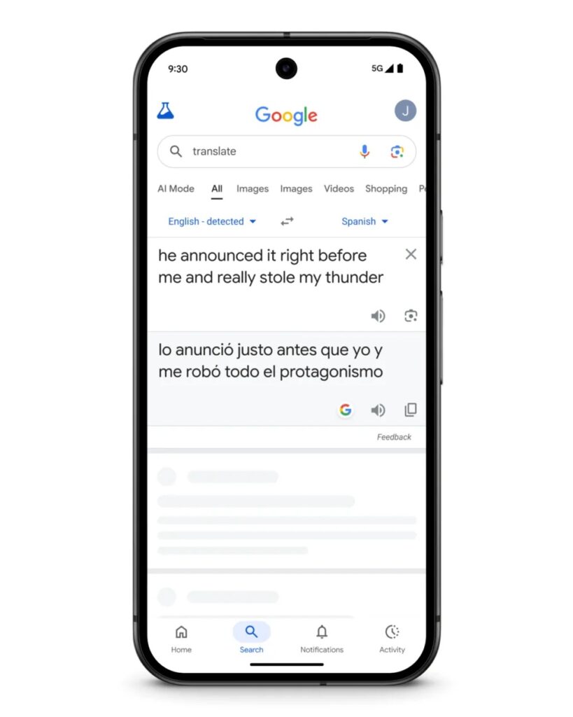 Gemini AI To Power Google Translate
