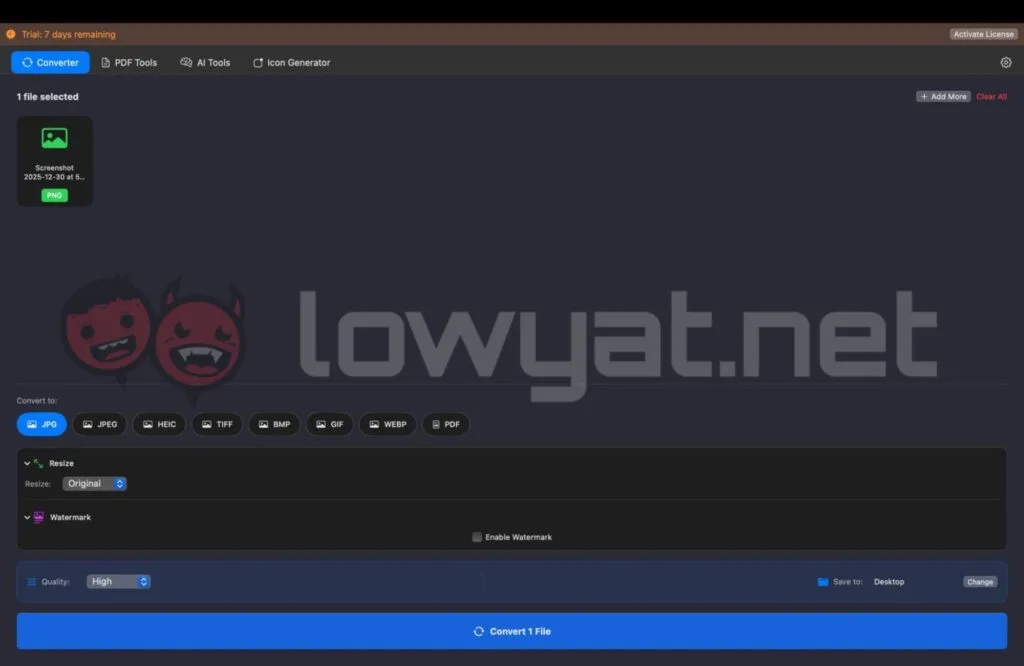 InarahConverter Lets You Convert Files Into Any Format You Want For Free