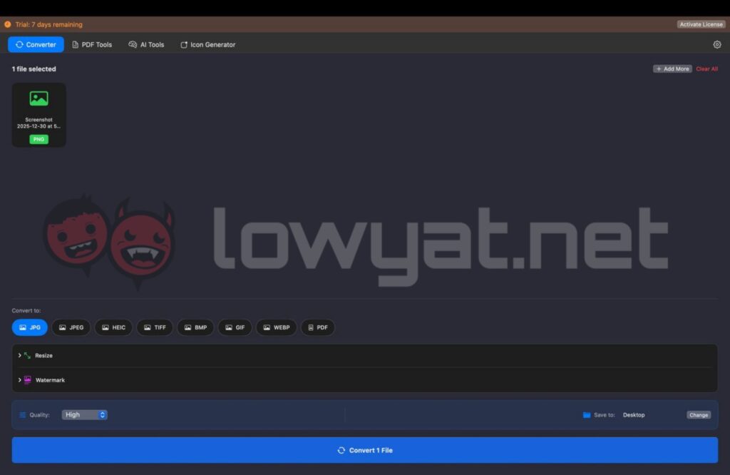 InarahConverter Lets You Convert Files Into Any Format You Want For Free