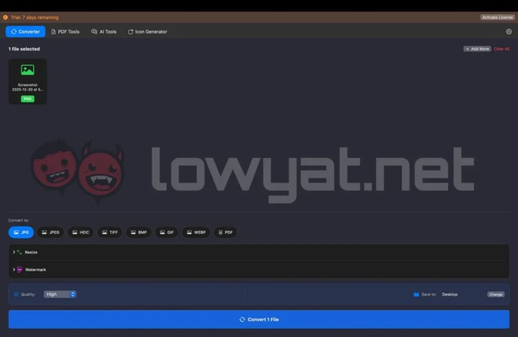 InarahConverter Lets You Convert Files Into Any Format You Want For Free