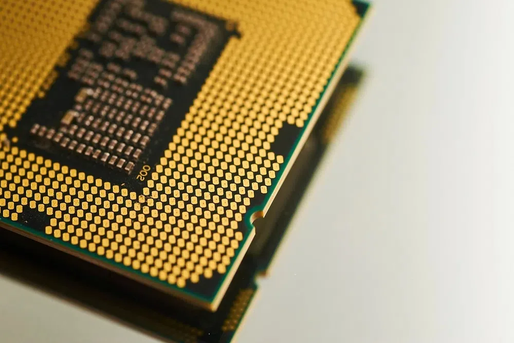 Microprocessors stock images