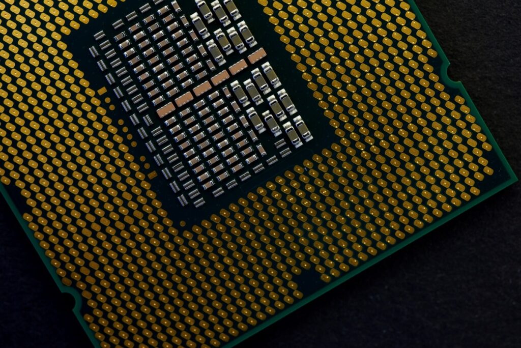 Microprocessors stock images