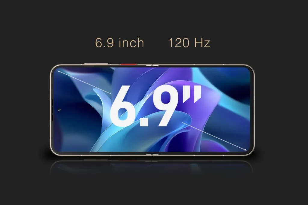 Nubia Flip3 screen