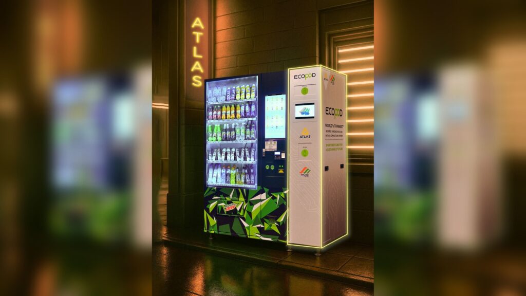 Prasarana Rolls Out Recycling Vending Machines At Select LRT Stations Atlas Ecopod