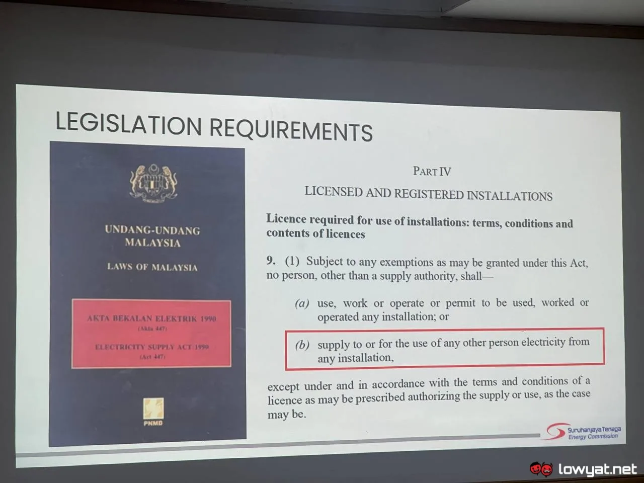 EV Licensing