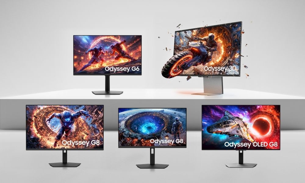 Samsung Unveils 2026 Odyssey Gaming Monitors With 6K Resolution And 1040Hz Refresh Rate