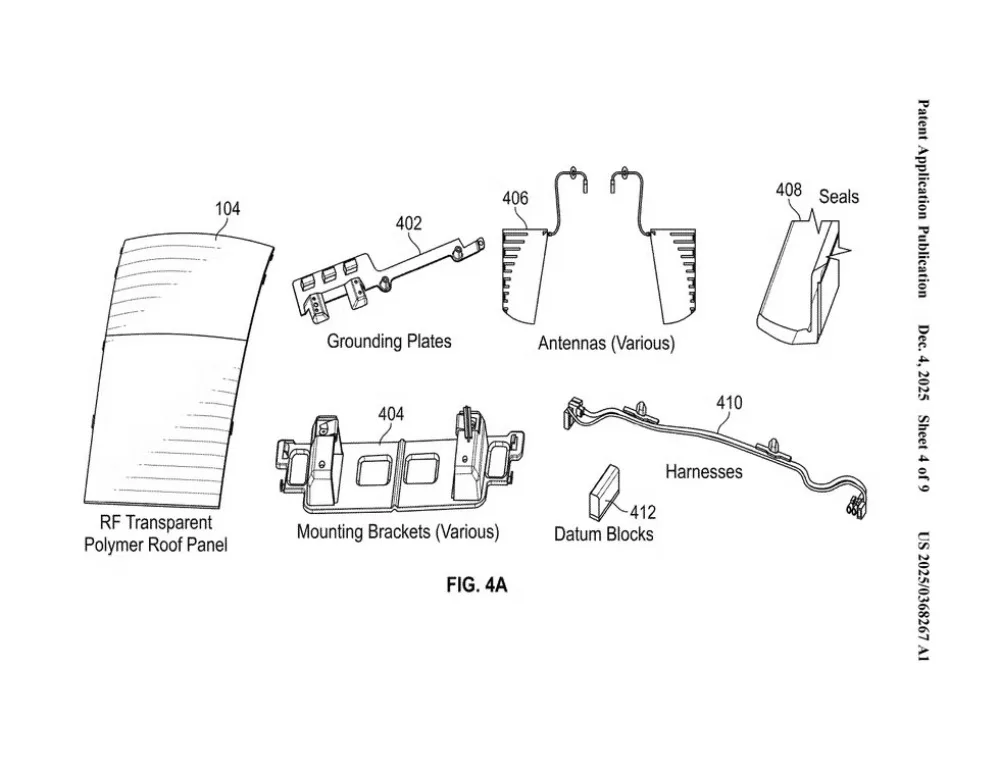 Tesla Starlink Integration Patent
