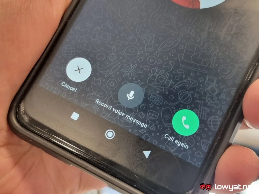 WhatsApp Missed Call Messages