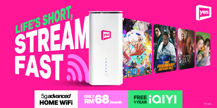 Yes 5g advanced Broadband + iQIYI