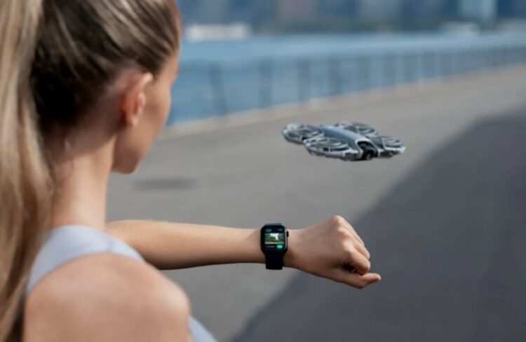 dji neo 2 apple watch