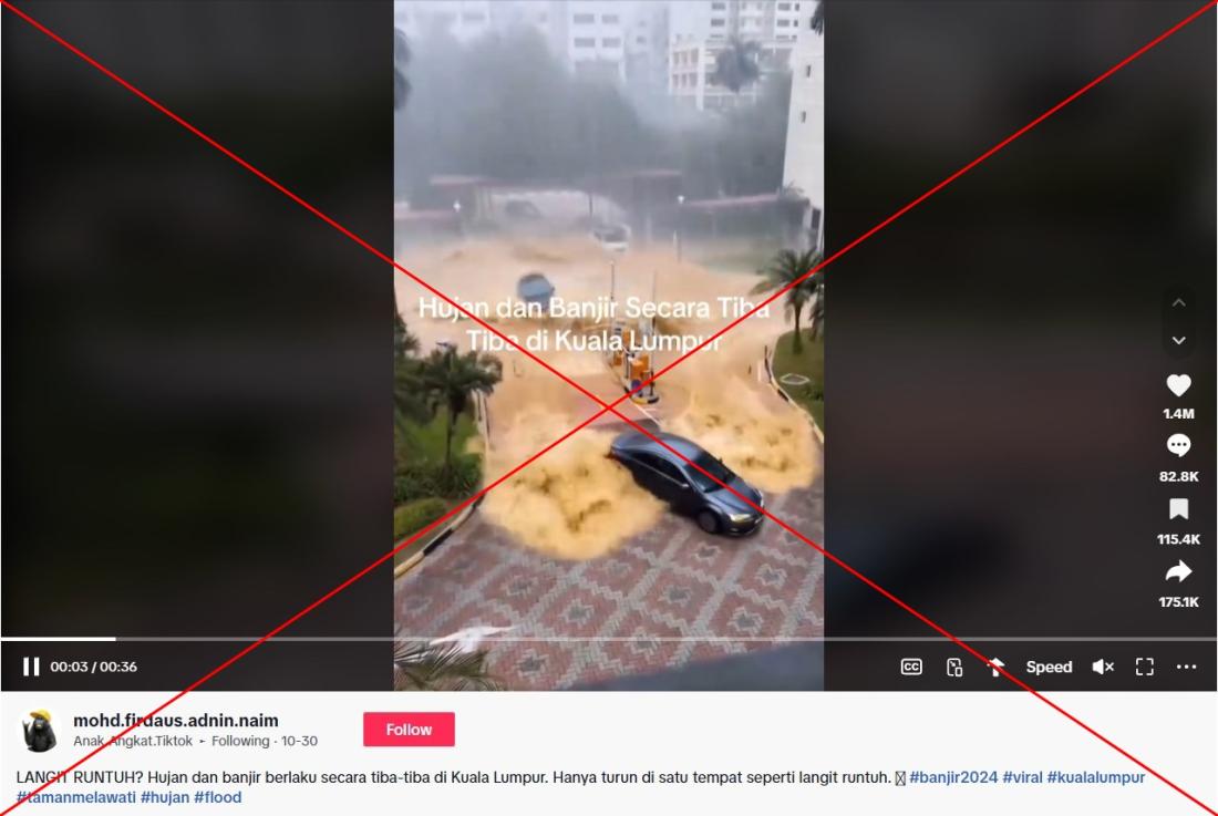 fake ai video rising during monsoon flood season