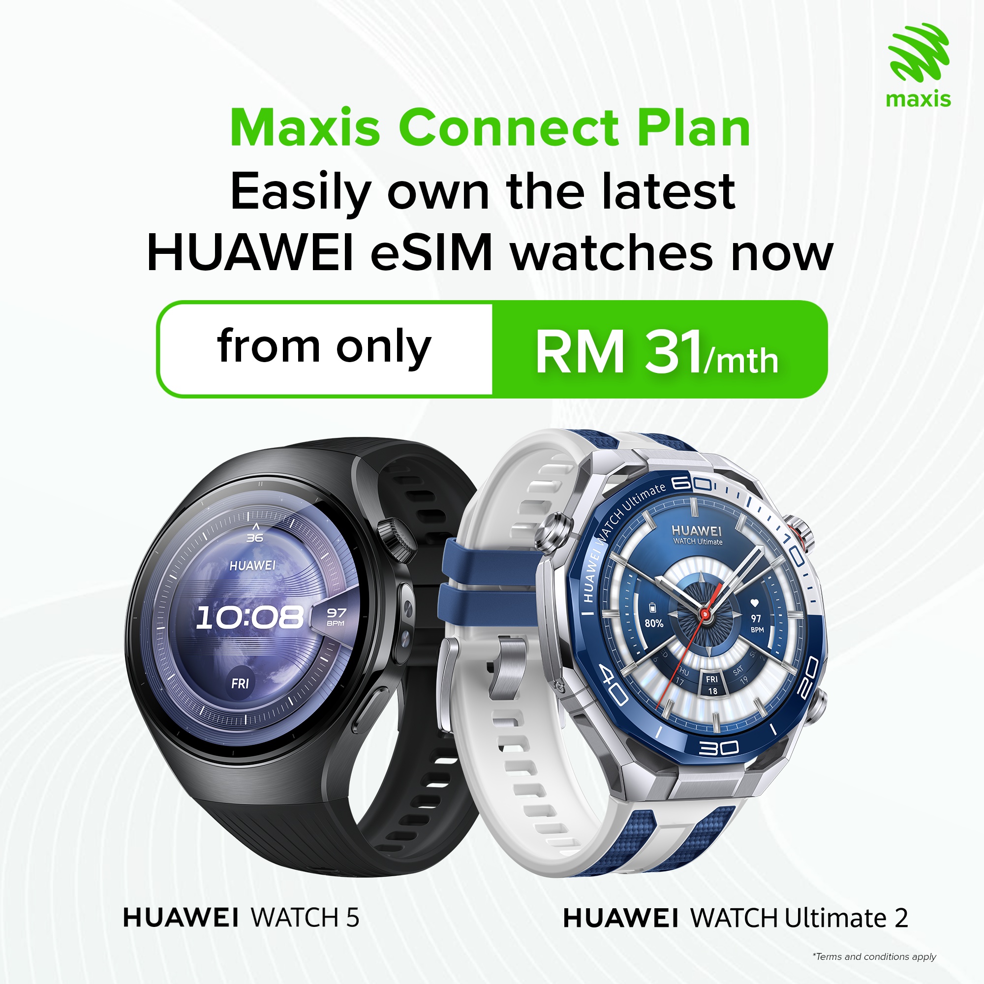 Huawei Maxis Connect Plan