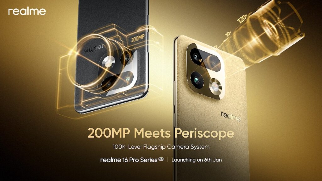 realme 16 Pro series camera