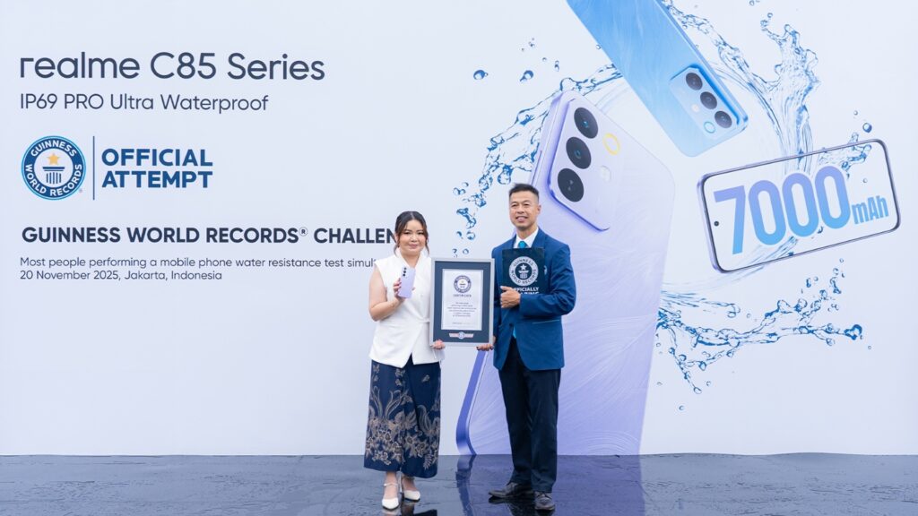realme C85 Guinness World Record