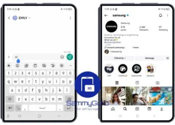 samsung wide-screen foldable smartphone wide fold rumour