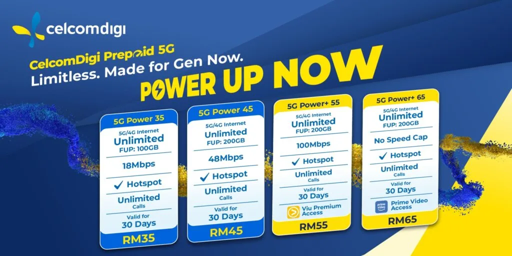 CelcomDigi Prepaid 5G Power