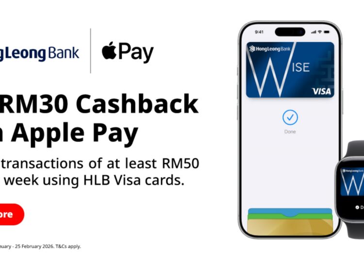 Hong Leong Bank Apple Pay cashback
