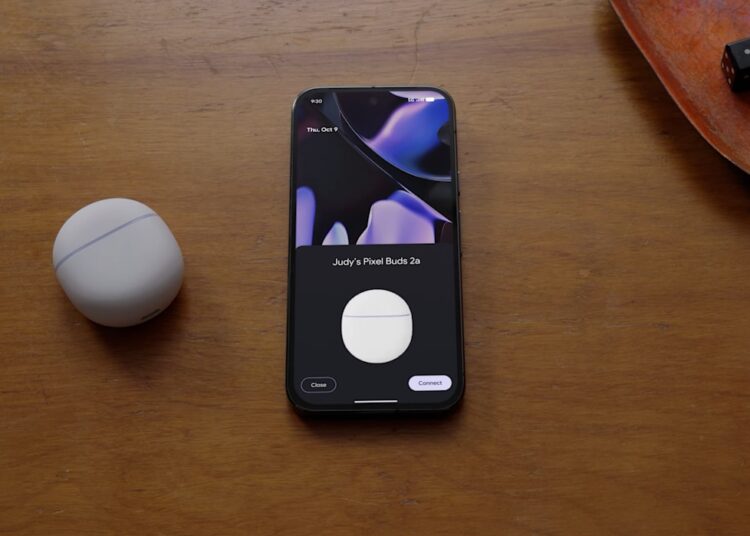 Google Fast Pair Pixel Buds 2a