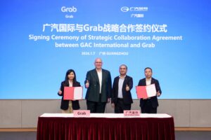 Grab To Roll Out 20,000 GAC EVs Across Southeast Asia