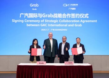 Grab To Roll Out 20,000 GAC EVs Across Southeast Asia