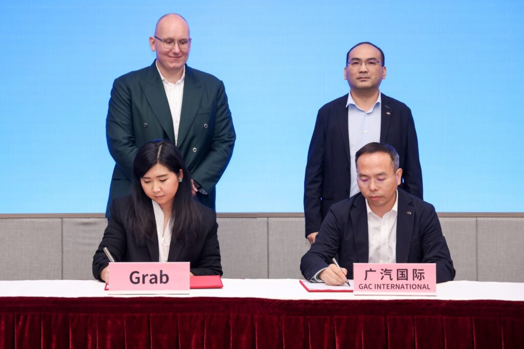 Grab To Roll Out 20,000 GAC EVs Across Southeast Asia