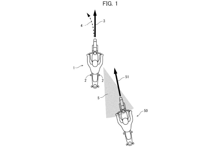 Honda Patent bike ADAS