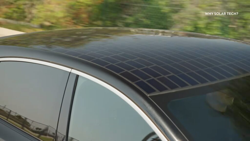 Nissan Ariya Solar Panel Concept roof