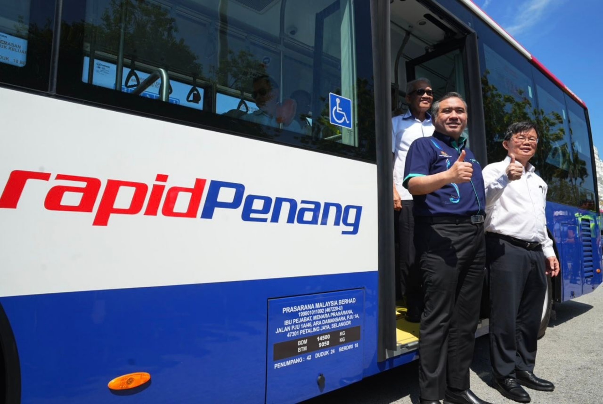 Rapid Penang to get electric buses 2026